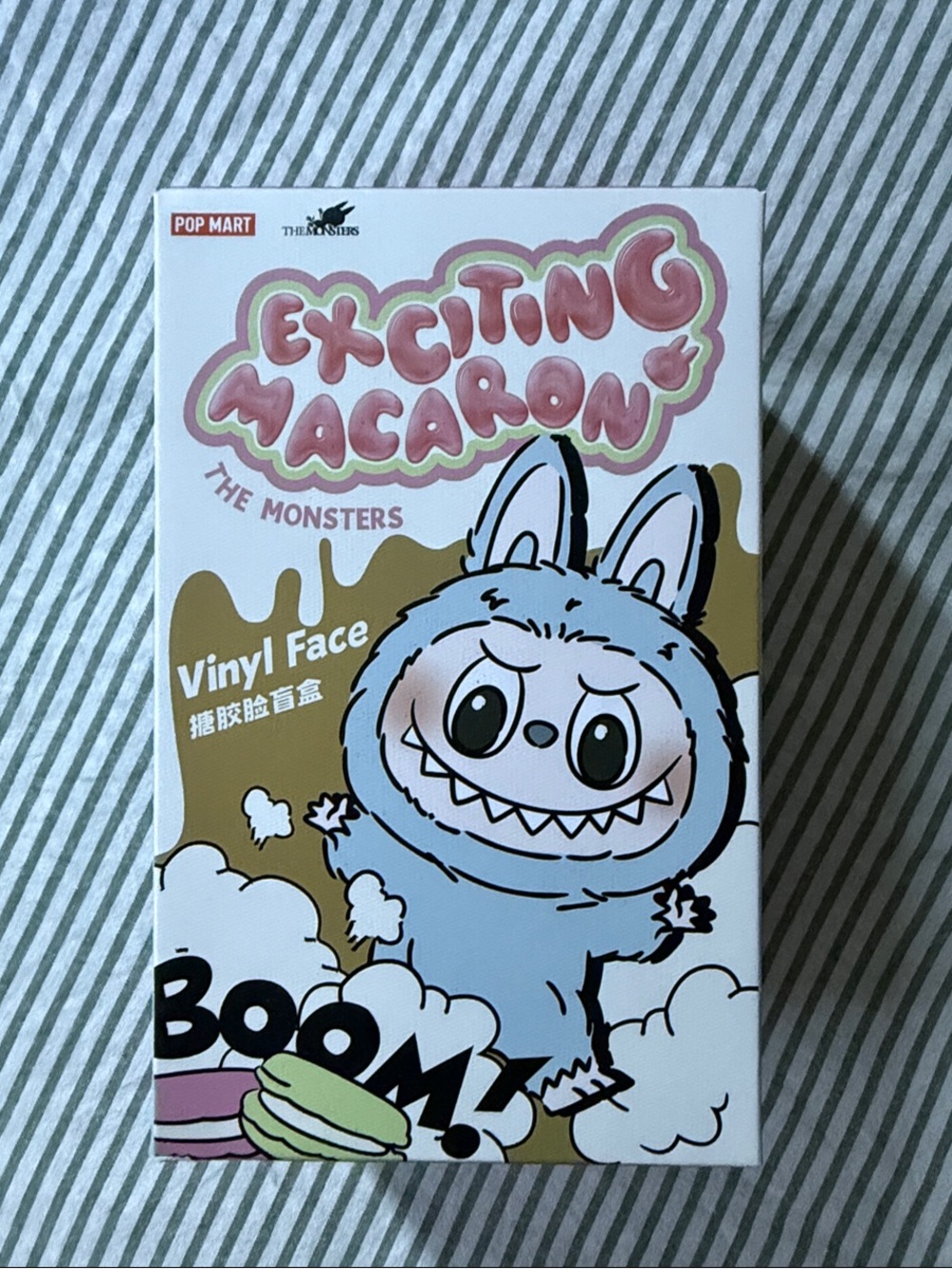 Exciting Macaron The Monsters Vinyl Face Figurine Keychain Un-Opened